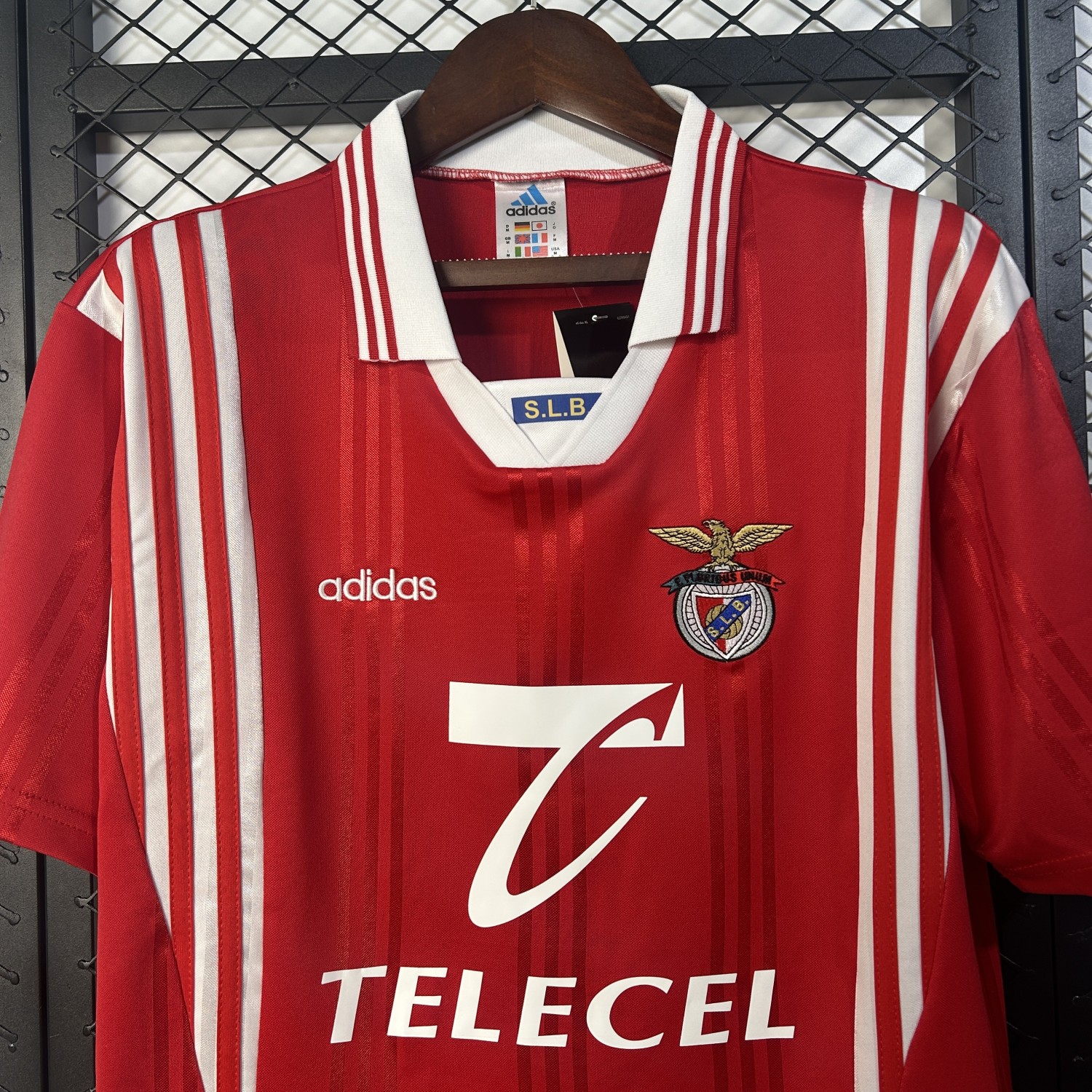 Benfica 1997/98 Retro home jersey kit shirt