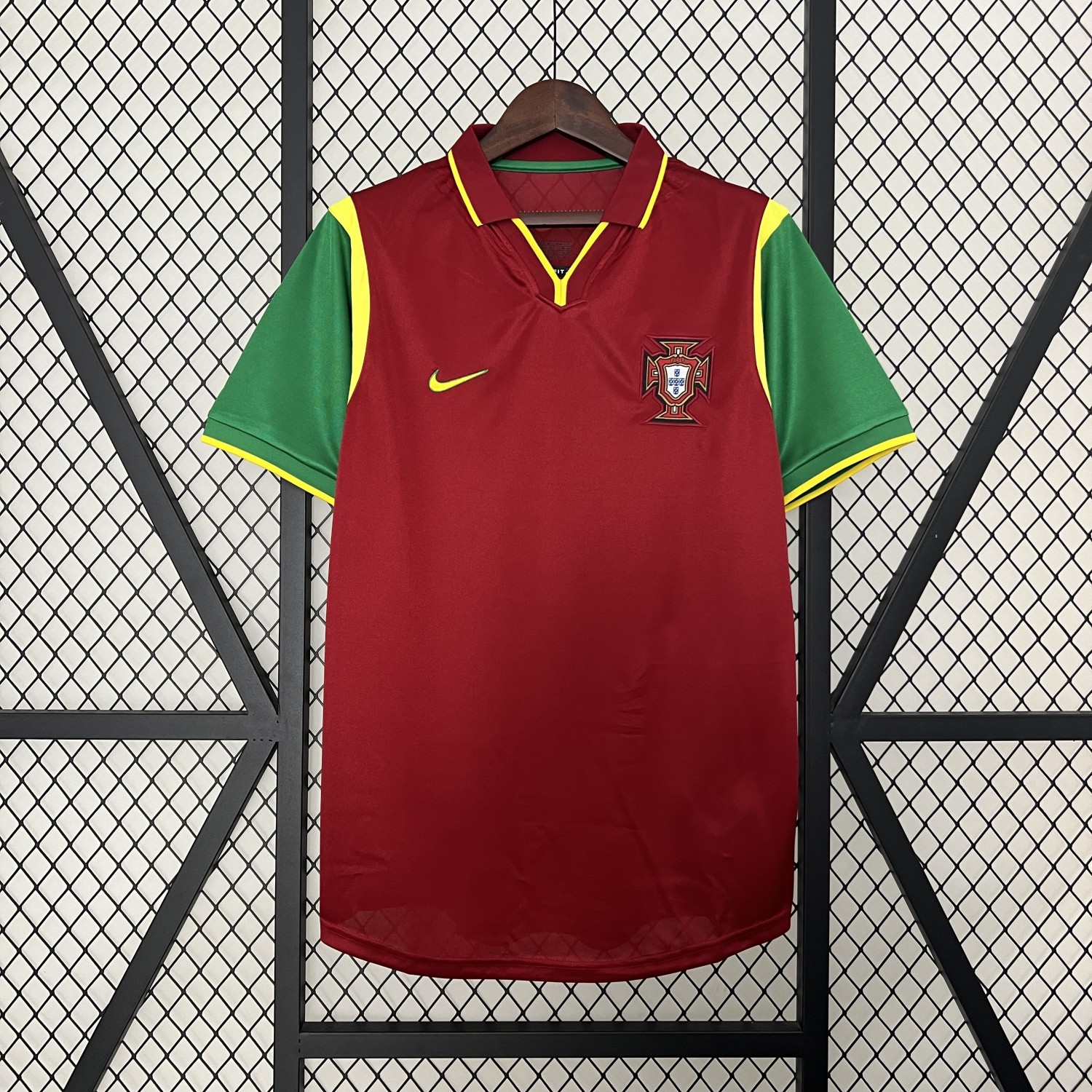 Portugal 1998 retro home jersey kit shirt