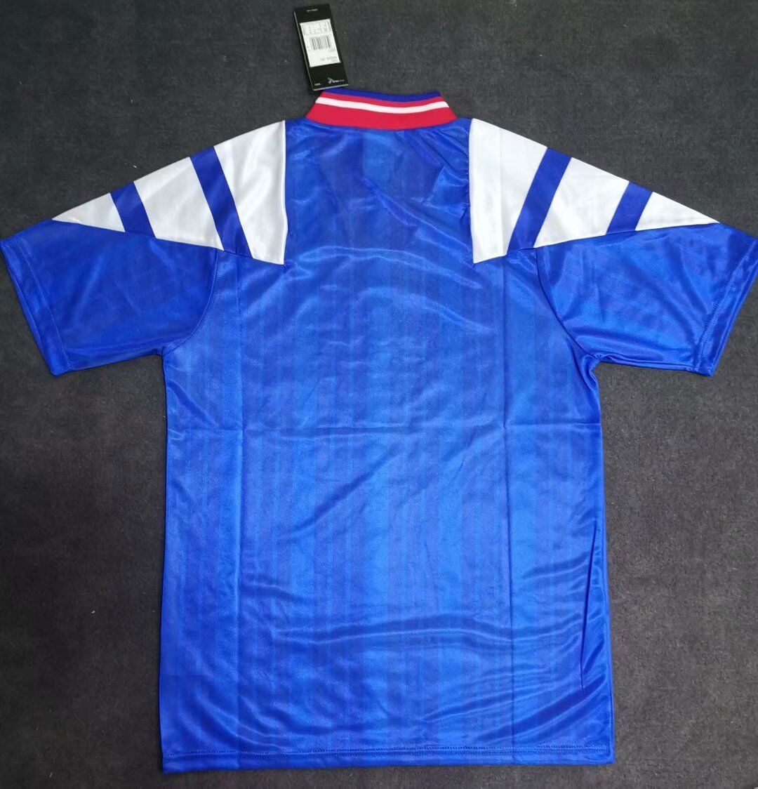 Rangers 92/94 home retro jersey kit shirt