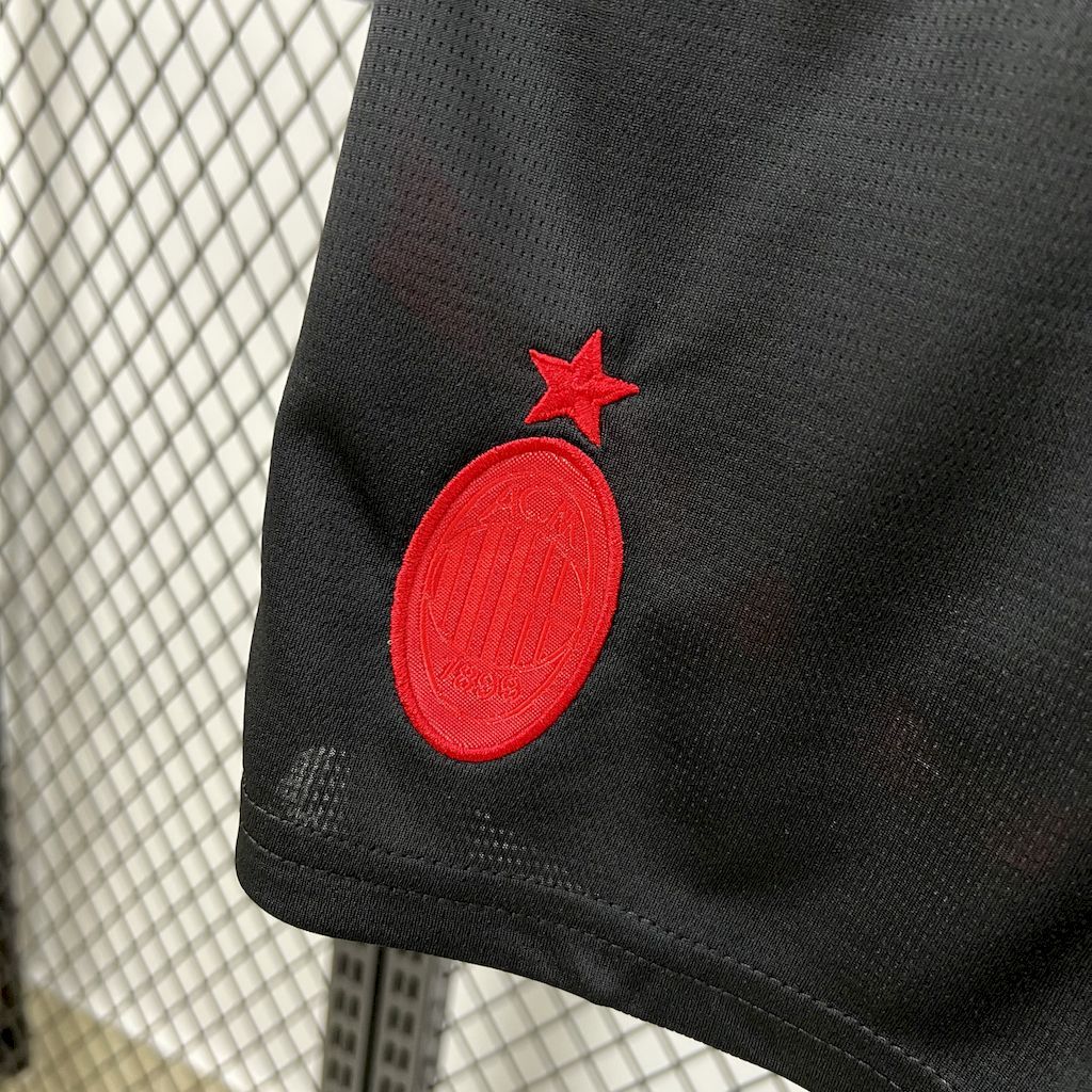 AC Milan off white red kids jersey kit shirt