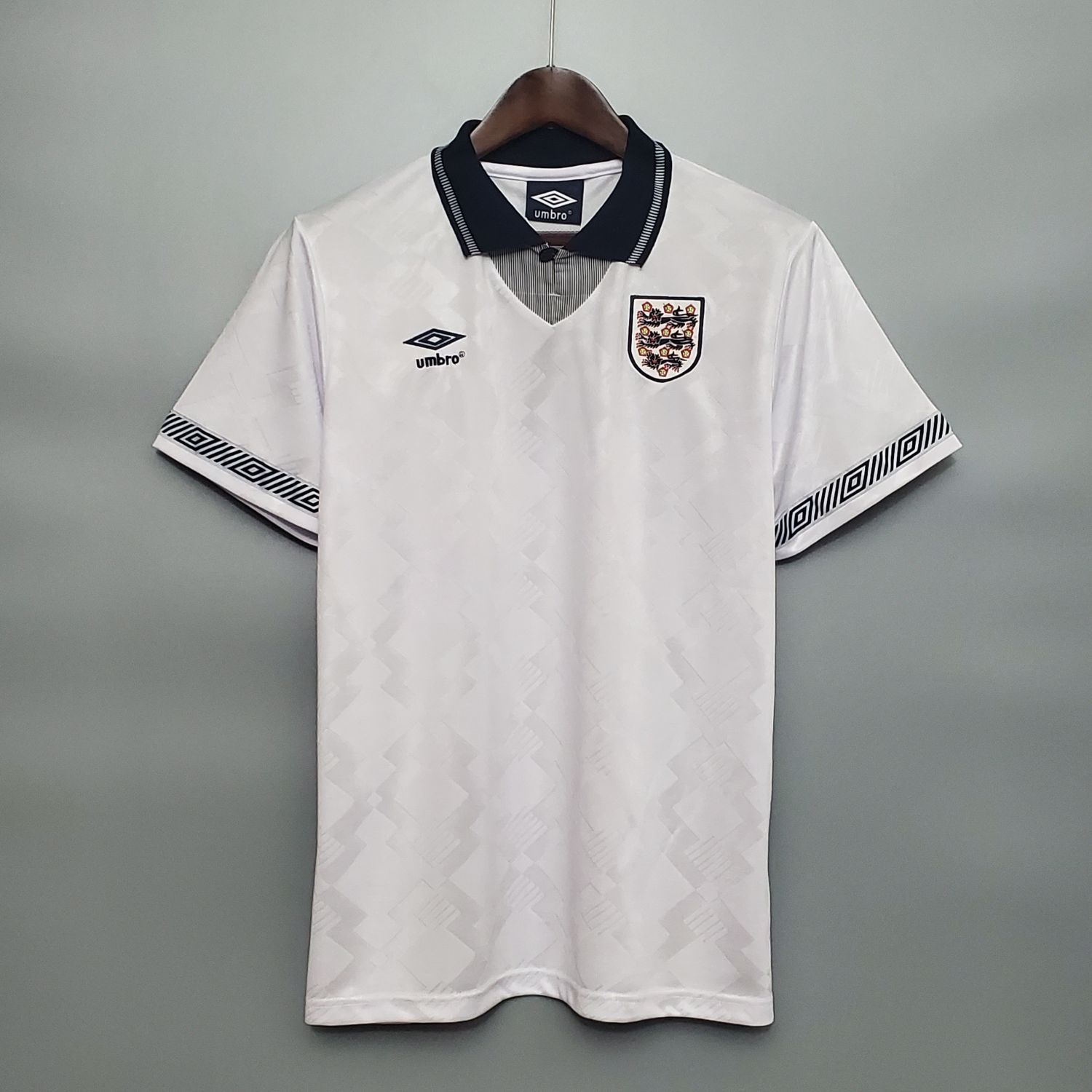 England 1990 retro home jersey kit shirt