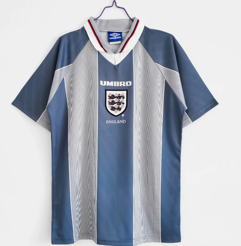 England 1996 away retro jersey kit shirt