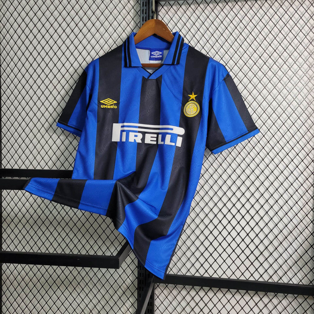 Inter Milan retro jersey 95/96 home kit shirt