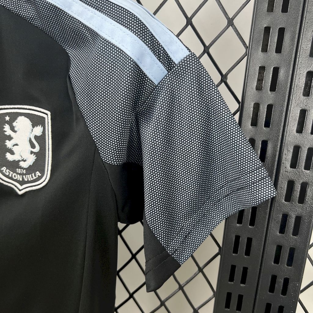 Aston Villa 25/26 away Kids jersey kit shirt