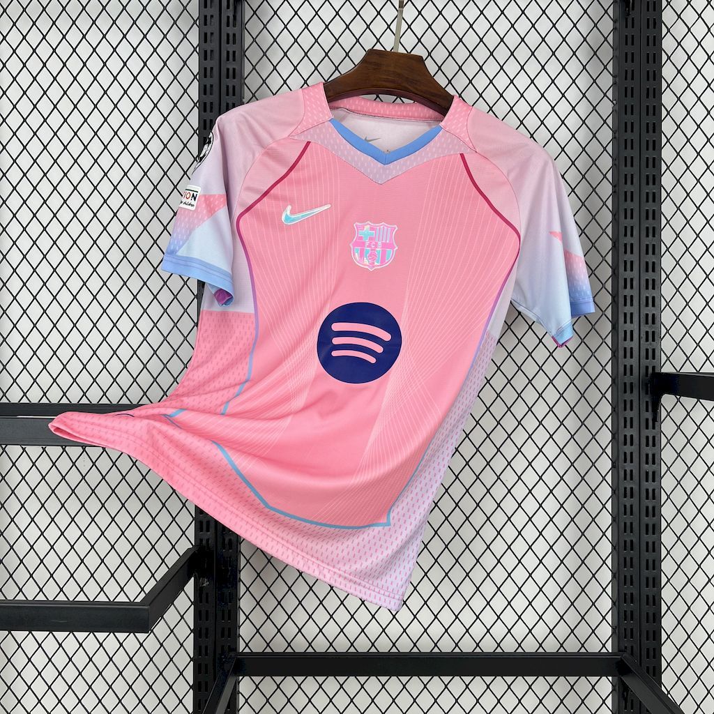 Barcelona 25/26 Pink Special Edition jersey kit shirt
