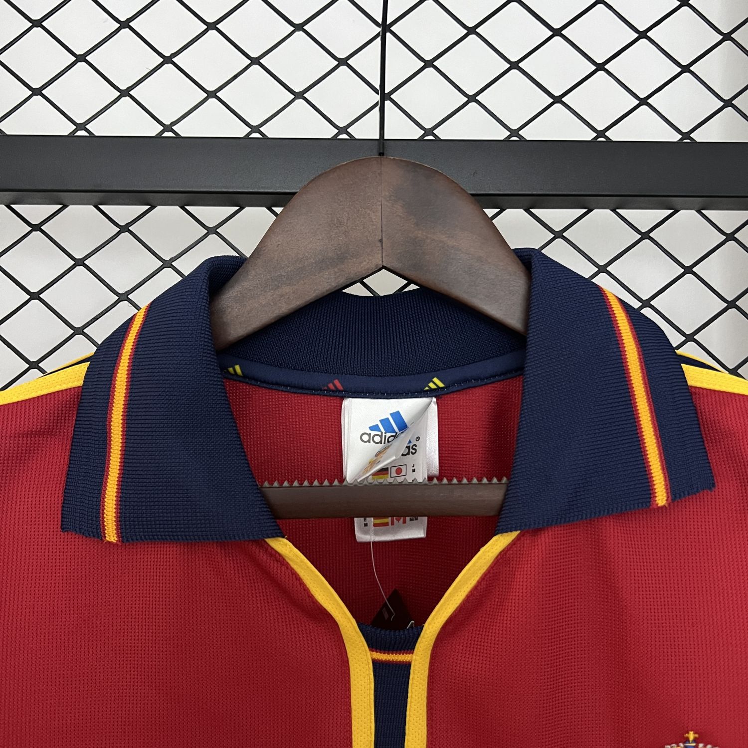 Spain 2000 home retro jersey shirt kit