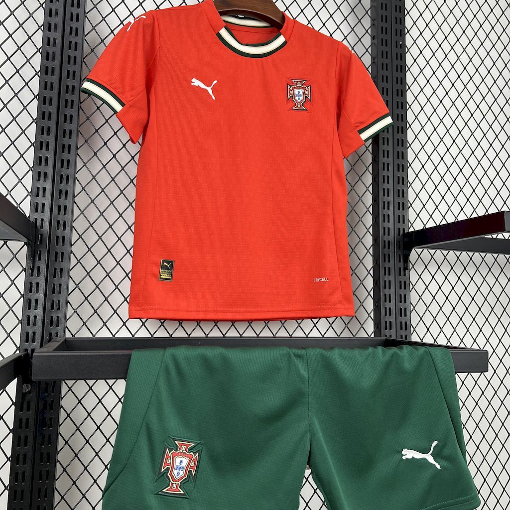 Portugal 25/26 home kids jersey kit shirt
