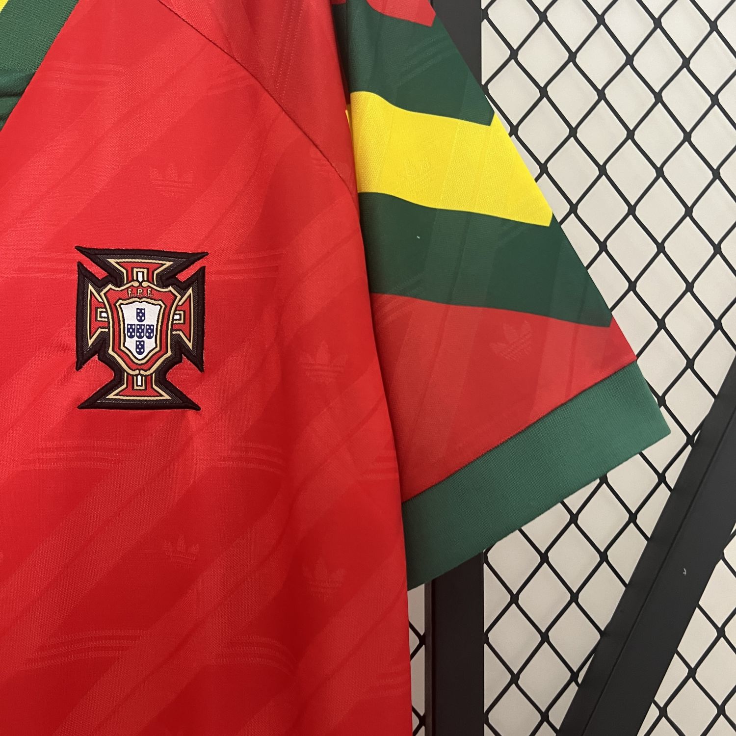 Portugal retro jersey 92-94 home shirt