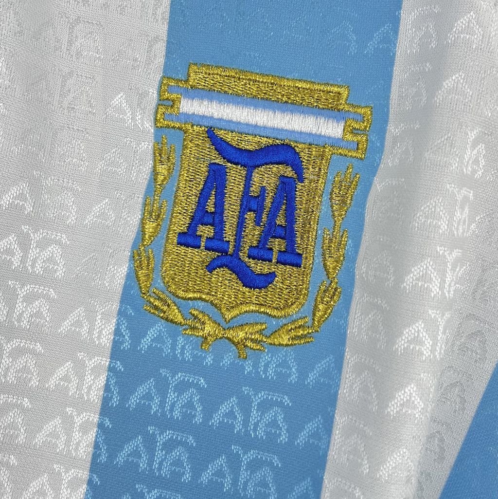 Argentina 1996 Home Retro jersey shirt kit