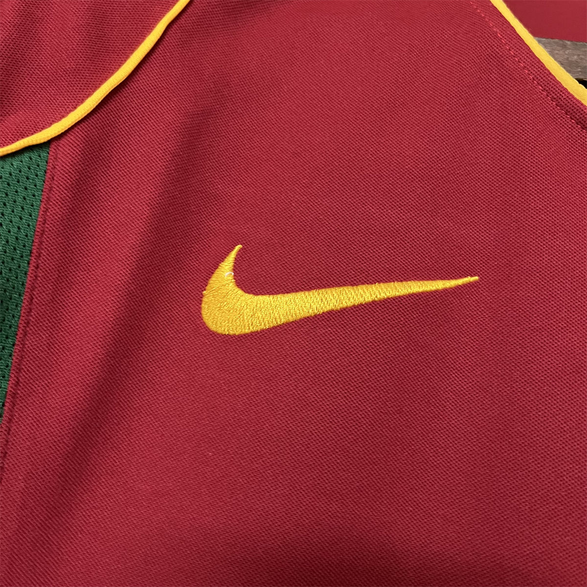 Portugal retro jersey 2002 home shirt kit