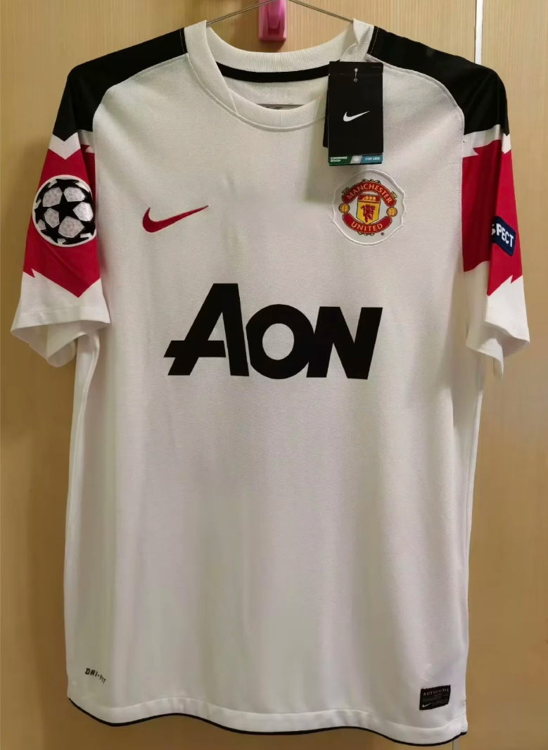Manchester United 10/11 away Retro jersey kit shirt