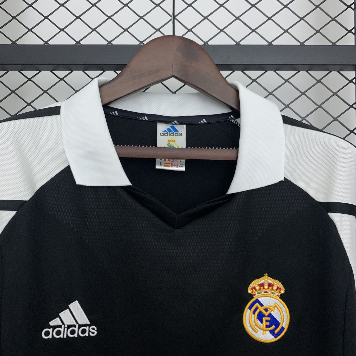 Real Madrid 01/02 away Retro jersey kit shirt