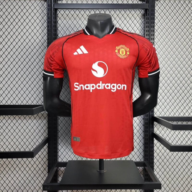Manchester United 25/26 home Player jersey kit shirt