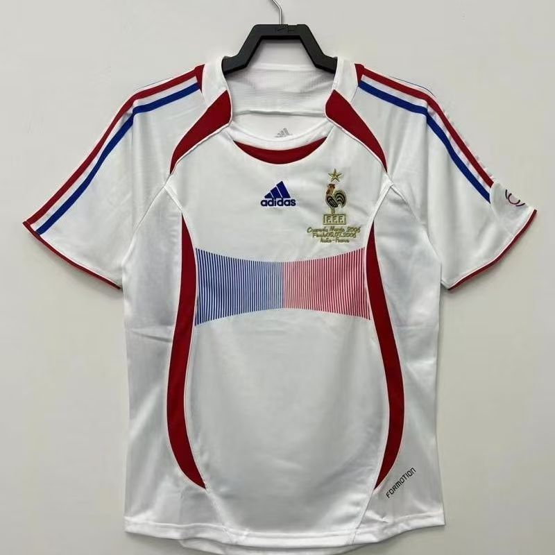 France 2006 away retro jersey shirt kit