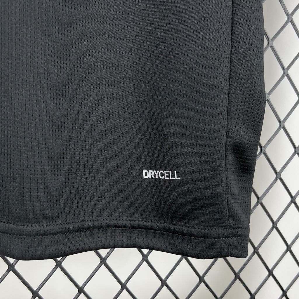 Manchester City 25/26 black away jersey kit shirt