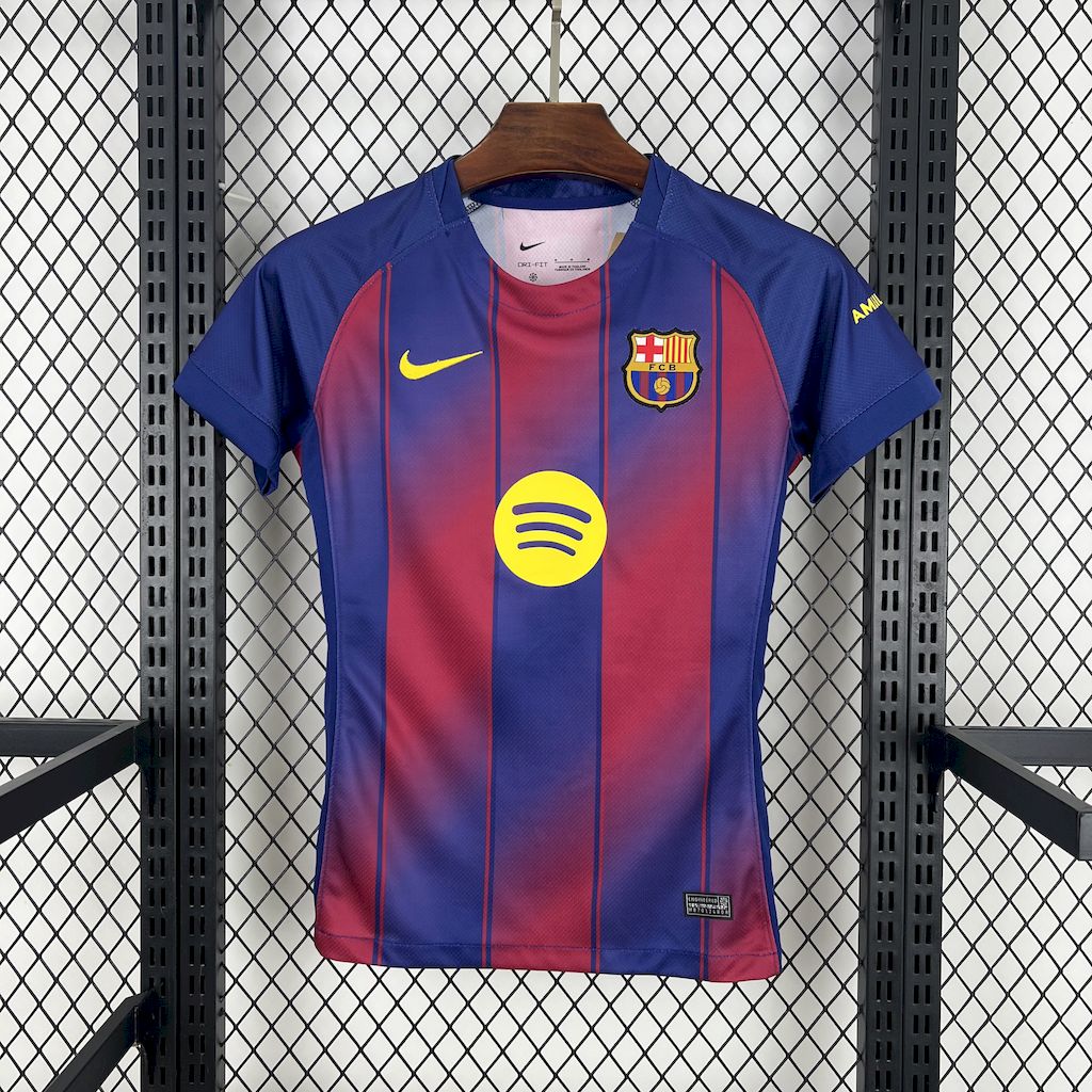 Barcelona 25/26 home women jersey kit shirt