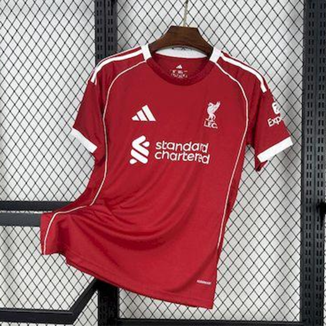 Liverpool 25/26 home jersey kit shirt