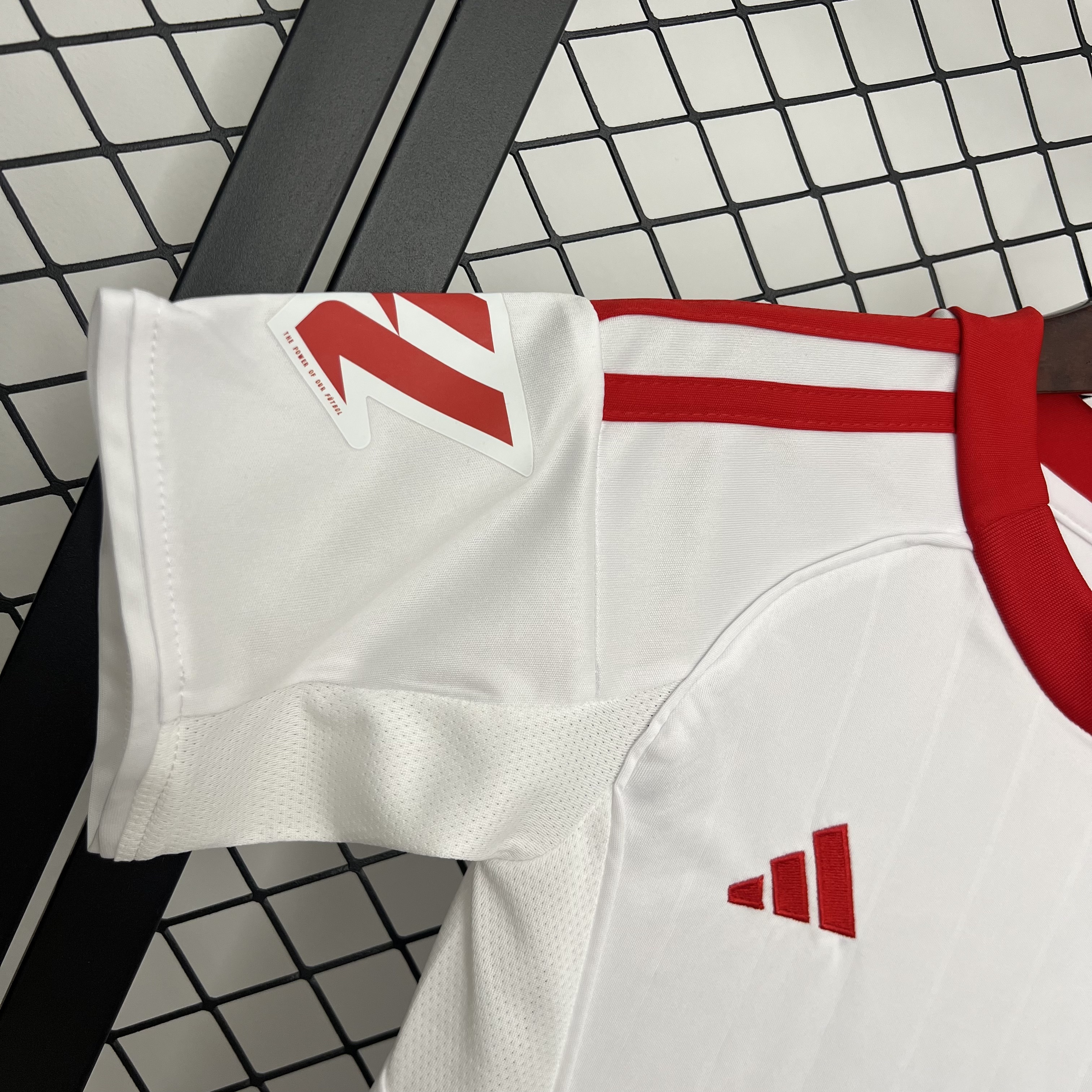 Sevilla 25/26 home kids jersey kit