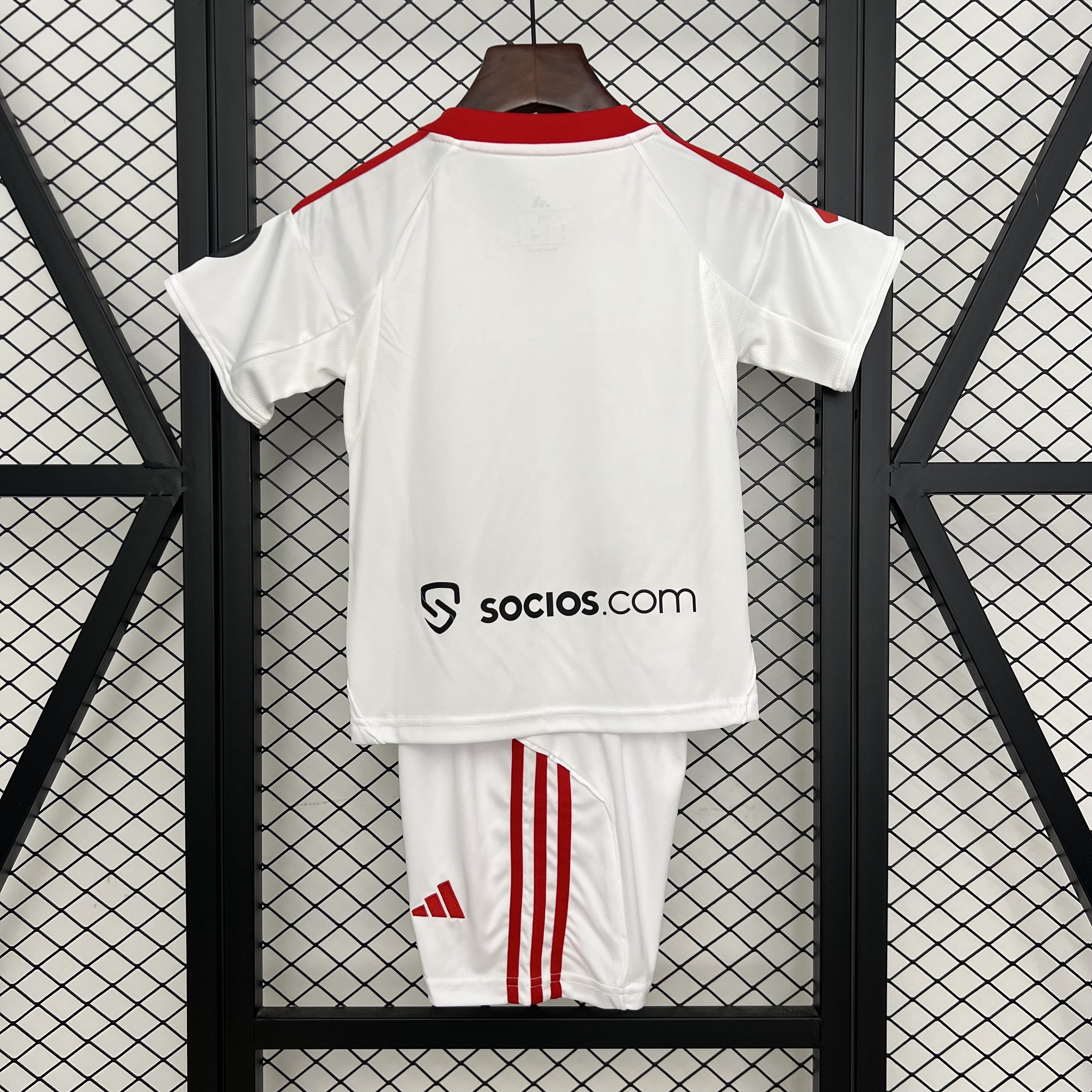 Sevilla 25/26 home kids jersey kit