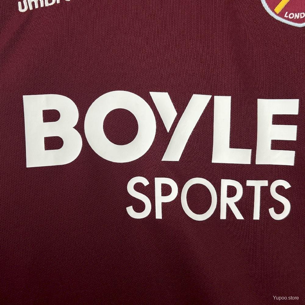 West Ham United 25/26 home jersey kit shirt