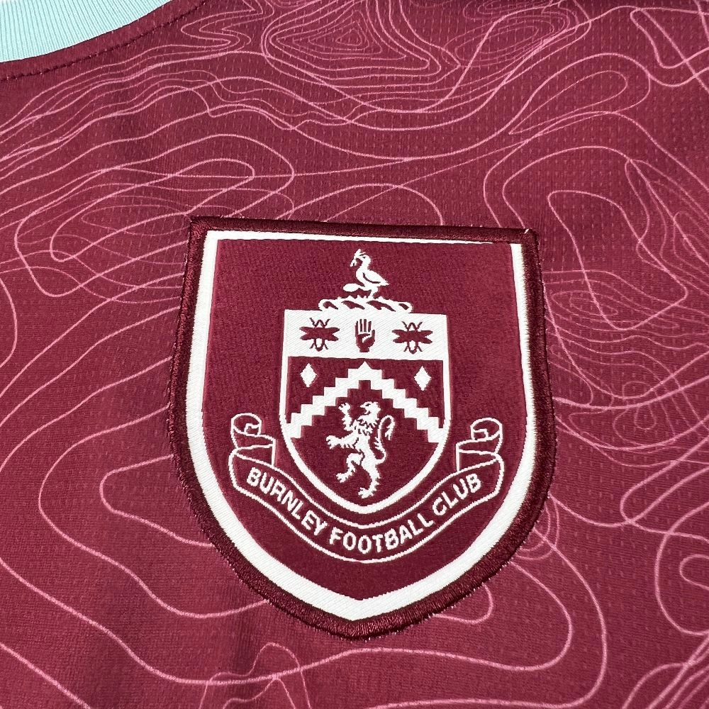 Burnley 25/26 home jersey kit shirt
