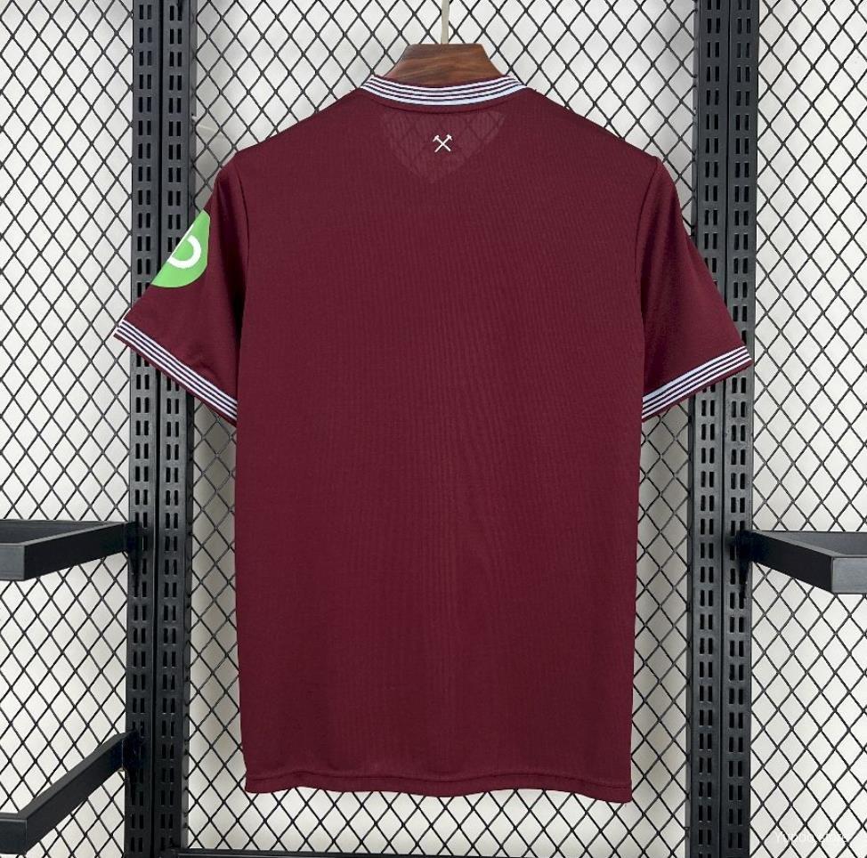 West Ham United 25/26 home jersey kit shirt