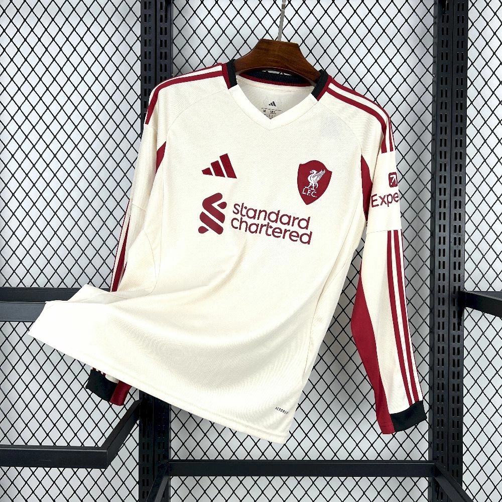 Liverpool 25/26 away Long sleeves jersey kit