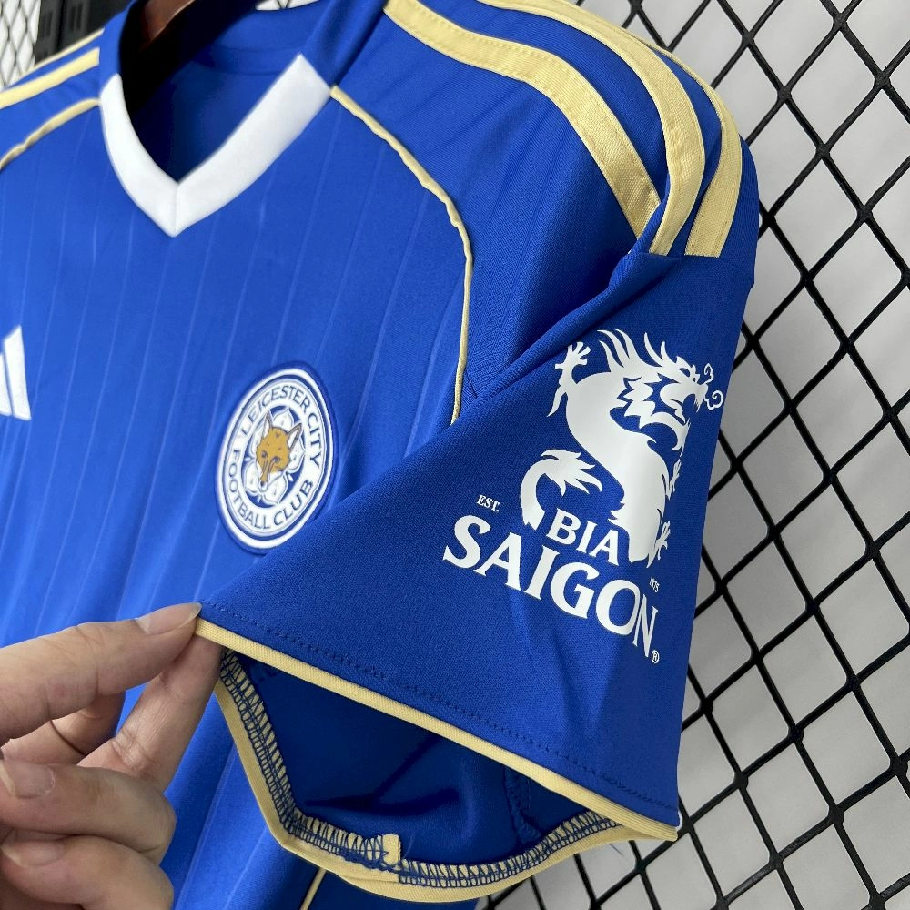 Leicester City 25/26 home jersey kit shirt