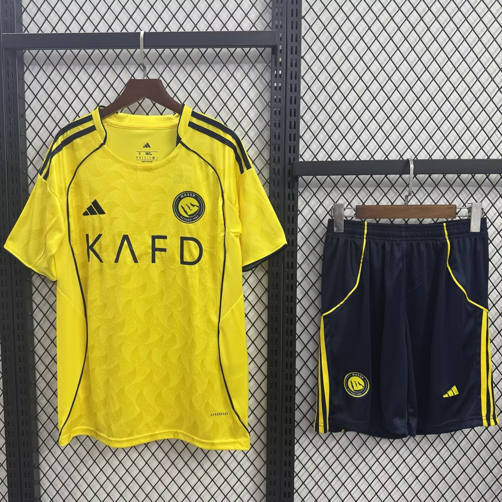 Al Nassr 25/26 home Kids jersey kit shirt