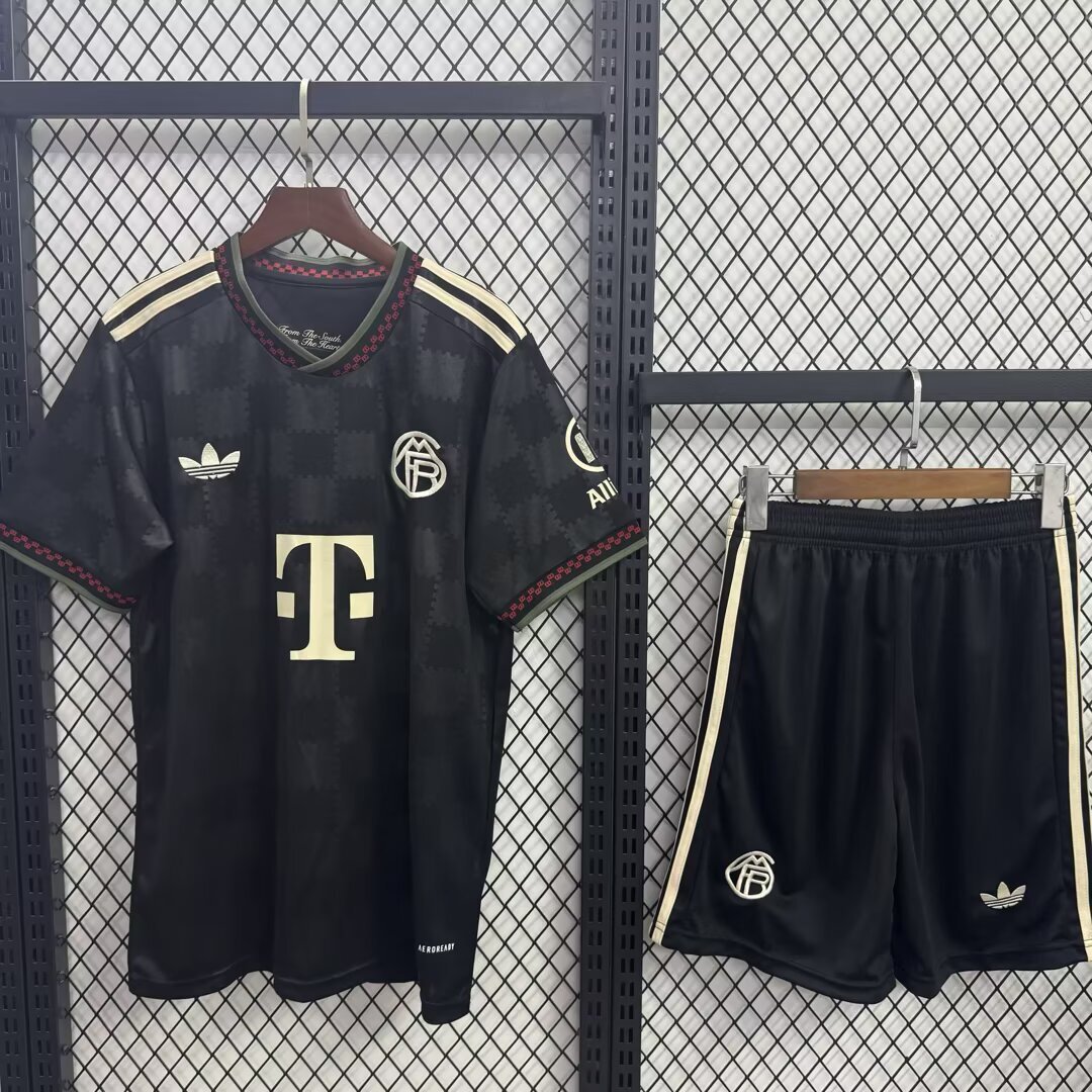 Bayern Munich 25/26 third Kids jersey kit