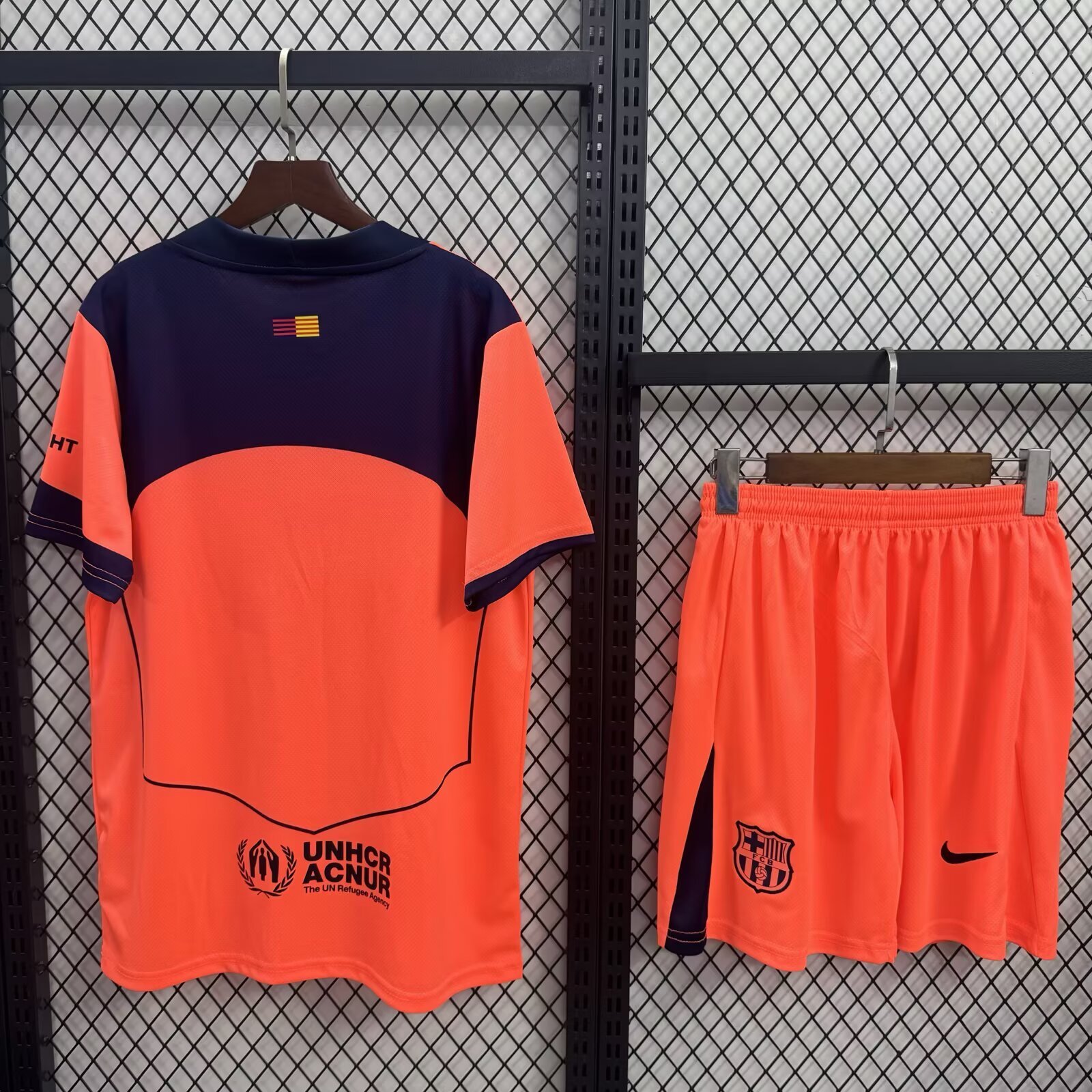 Barcelona 25/26 third kids jersey kit