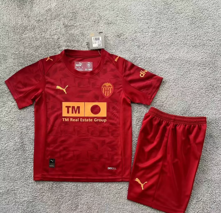 Valencia 25/26 away Kids jersey kit