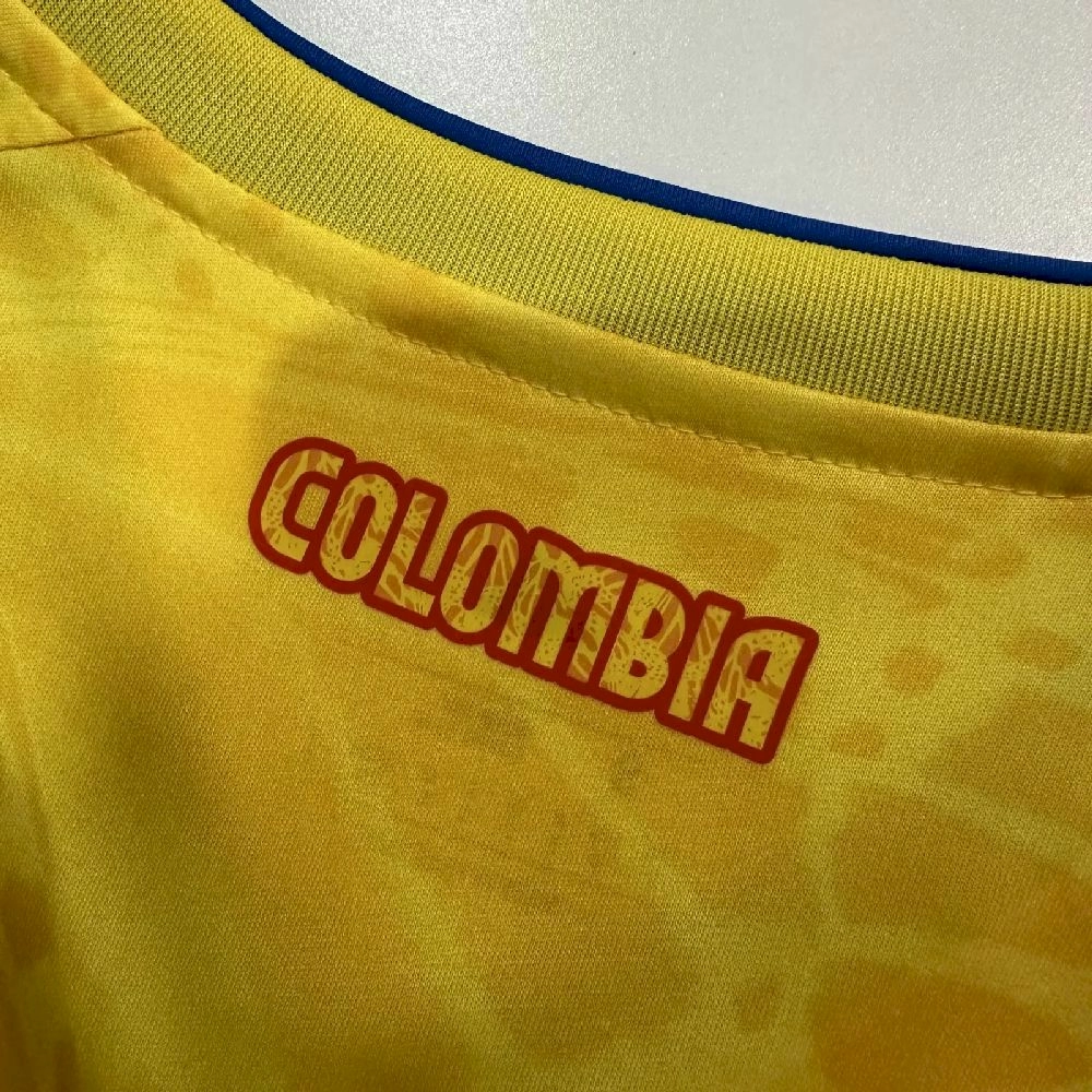 Colombia 2026 home jersey kit shirt