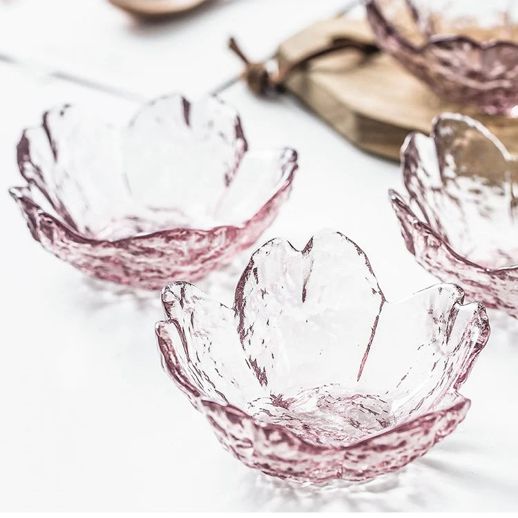 Japanese Style Cherry Blossom Condiment Bowls