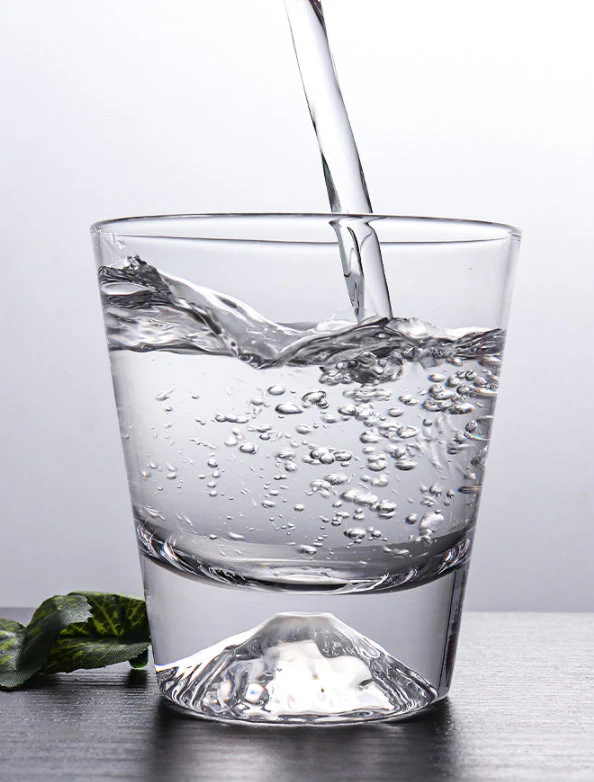 Mt Fuji Whiskey Glass