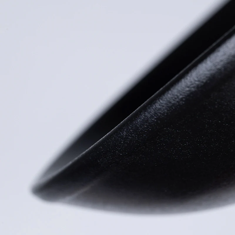 Creative Heavy Weight 8'' Black Ceramic Salad Bowl