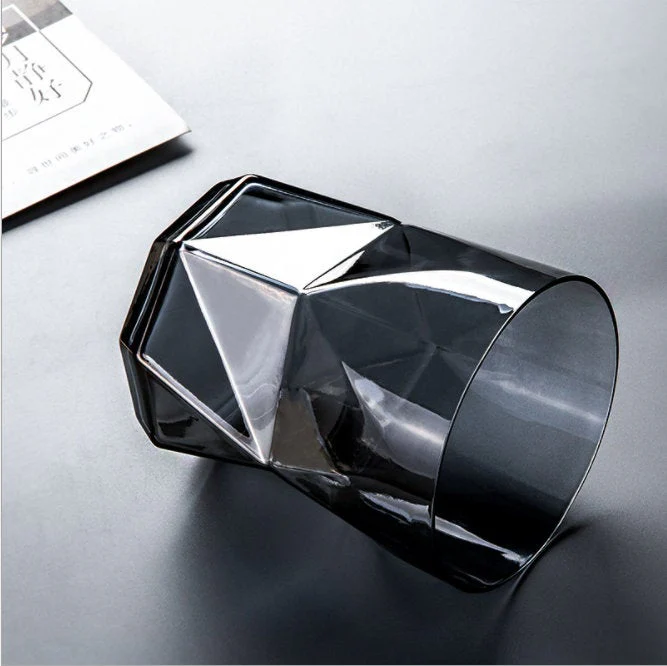 Contemporary Geometric Wine Glasses