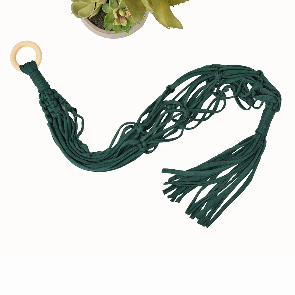 DIY Eco Macram�� Plant Hanger Kit