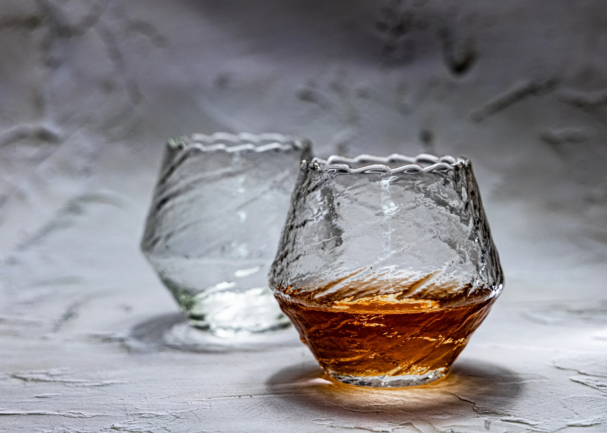 Top-Shaped Japanese Whiskey Glass