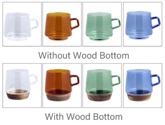 Modern Double Wall Glass Coffee Mugs