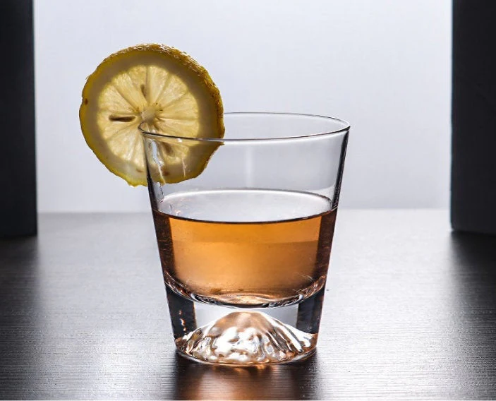 Mt Fuji Whiskey Glass