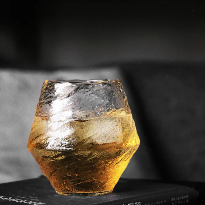 Top-Shaped Japanese Whiskey Glass