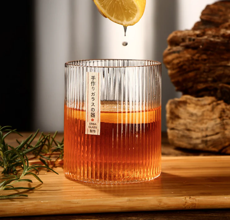 Handmade Japanese Style Whiskey Glasses - Set of 4