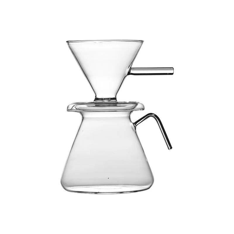 Borosilicate Glass Pour Over Coffee Maker Set