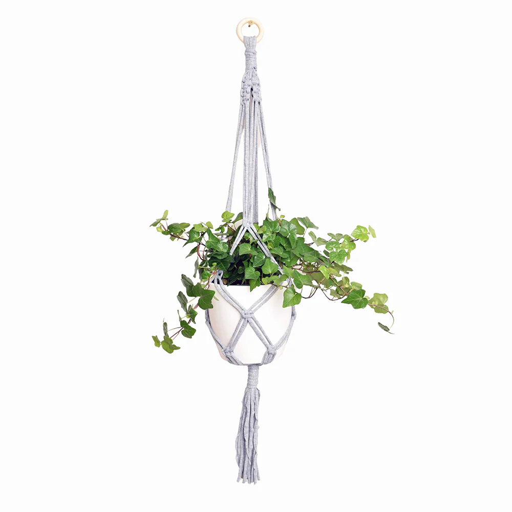 DIY Eco Macram�� Plant Hanger Kit