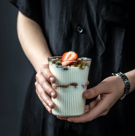 Japanese Style Drinking Glasses with Handles