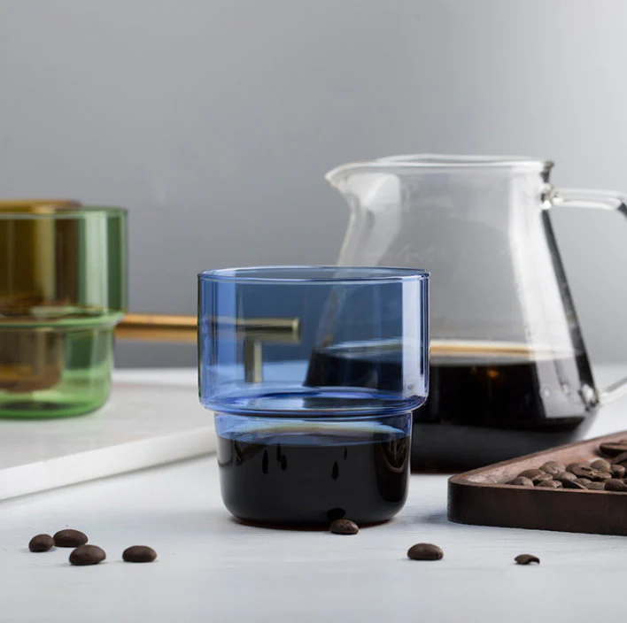 Colorful Stackable Drinking Glasses