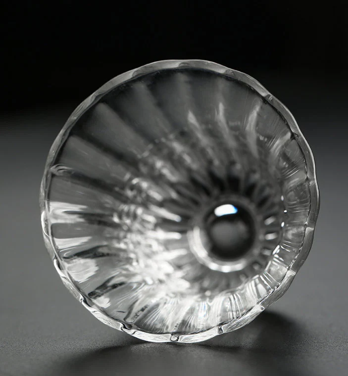 Flower Petal Japanese Espresso Shot Glasses