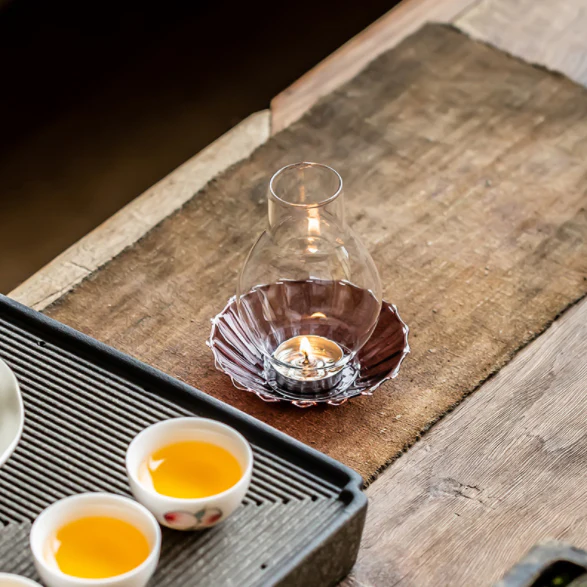 Tulip Glass Candle Holder