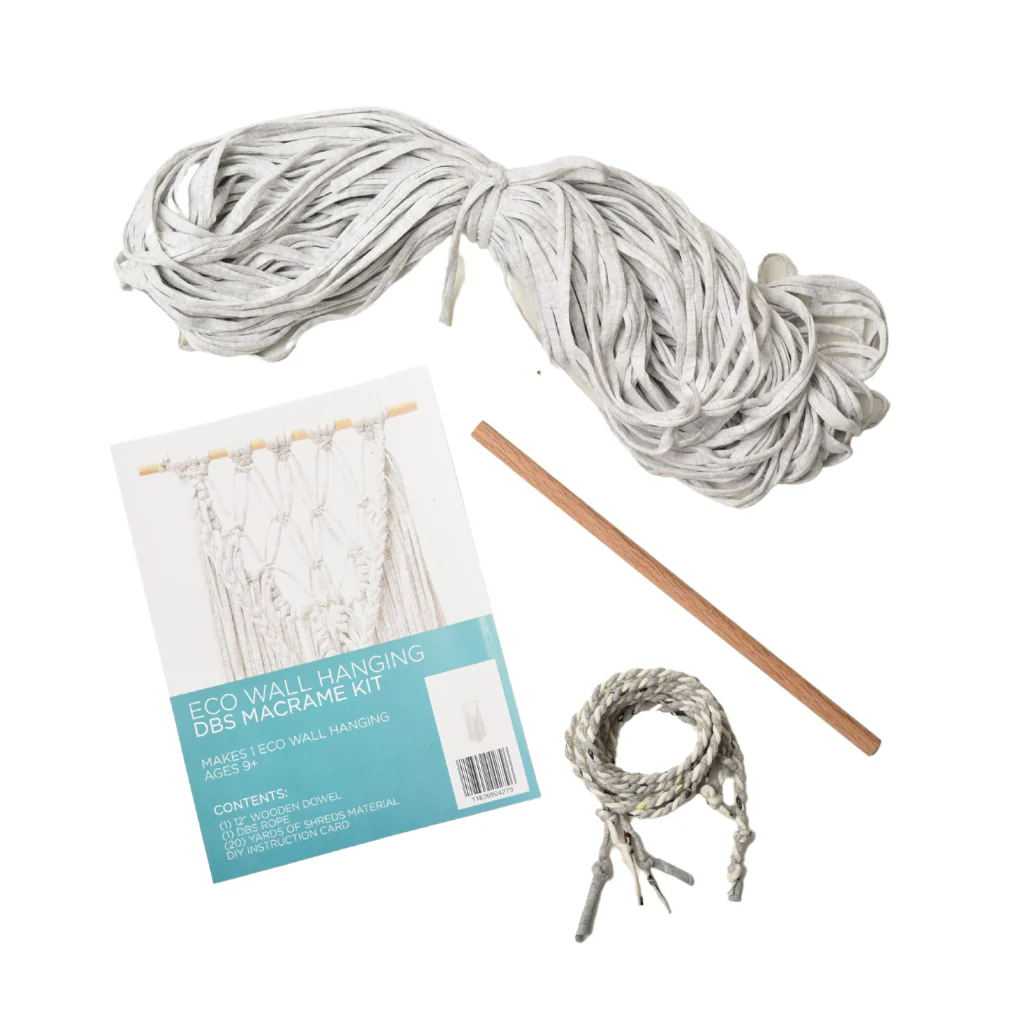 DIY Eco Macram�� Plant Hanger Kit